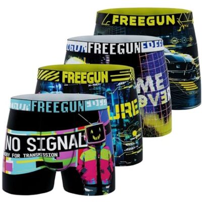 FREEGUN Boxershorts Herren Langlebig, Unterhosen Männer, Laufen FREEGUN Boxershorts Herren Langlebig, Unterhosen Männer, Laufen
