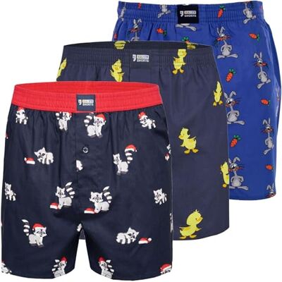 Happy Shorts X Herren Boxershorts, Boxer und Shorts mit Suspense Happy Shorts X Herren Boxershorts, Boxer und Shorts mit Suspense