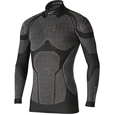 Alpinestars Ride Tech Top Long Sleeve Winter, Thermounterwäsche Herren, Atmungsaktiv Thermoaktiv Funktionswäsche, Thermo Unterwäsche Männer Winter, Schwarz, Gr. XL/XXL Alpinestars Ride Tech Top Long Sleeve Winter, Thermounterwäsche Herren, Atmungsaktiv Thermoaktiv Funktionswäsche, Thermo Unterwäsche Männer Winter, Schwarz, Gr. XL/XXL