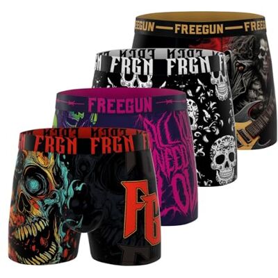 FREEGUN Boxershorts Herren Langlebig, Unterhosen Männer, Laufen FREEGUN Boxershorts Herren Langlebig, Unterhosen Männer, Laufen