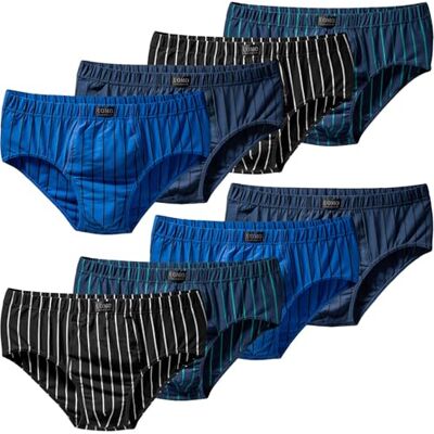 Pesail Herren Slips 10er Pack aus Baumwolle, M-10XL, Bequeme Briefs Unterwäsche, ohne kratzenden Zettel Pesail Herren Slips 10er Pack aus Baumwolle, M-10XL, Bequeme Briefs Unterwäsche, ohne kratzenden Zettel