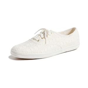 Keds Damen Champion Canvas Schnürschuh Sneaker, Häkelcreme, 39.5 EU Weit Keds Damen Champion Canvas Schnürschuh Sneaker, Häkelcreme, 39.5 EU Weit