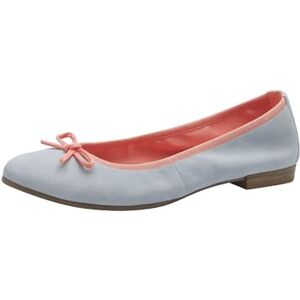 Tamaris Ballerina Damen Elegant blau,EU 37 Tamaris Ballerina Damen Elegant blau,EU 37