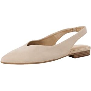 Tamaris Damen Sling Pump mit Blockabsatz Leder, beige, 40 EU Tamaris Damen Sling Pump mit Blockabsatz Leder, beige, 40 EU