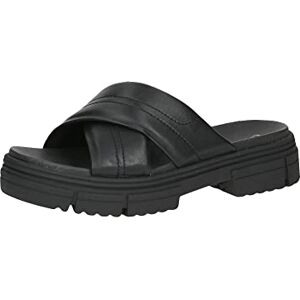 CAPRICE Leder Pantolette Absatz Schwarz 27207 CAPRICE Leder Pantolette Absatz Schwarz 27207