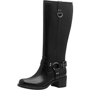 MARCO TOZZI Damen Hohe Stiefel mit Absatz Kniehoch mit Blockabsatz, Schwarz (Black), 38 EU MARCO TOZZI Damen Hohe Stiefel mit Absatz Kniehoch mit Blockabsatz, Schwarz (Black), 38 EU