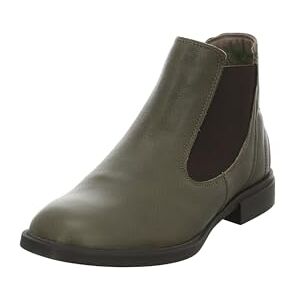 Think! Damen NINA chromfrei gegerbte Leder Stiefelette 3-001195, OLIVE 7000, 38,5 Think! Damen NINA chromfrei gegerbte Leder Stiefelette 3-001195, OLIVE 7000, 38,5