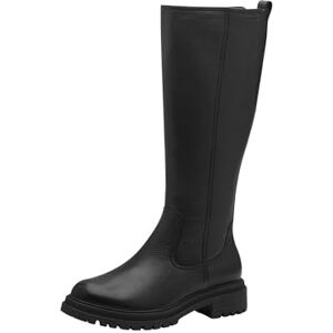 Tamaris Damen Langschaft-Stiefel bequem; BLACK, EU 37 Tamaris Damen Langschaft-Stiefel bequem; BLACK, EU 37