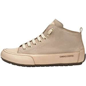 Candice Cooper Turnschuhe aus Leder und Wildleder, beige-grau 36 Candice Cooper Turnschuhe aus Leder und Wildleder, beige-grau 36