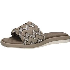 CAPRICE Leder Pantolette Flach Grün 27105 CAPRICE Leder Pantolette Flach Grün 27105