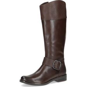 CAPRICE Damen Stiefel aus Leder mit Schnalle, Braun (Dk Brown Comb), 39 EU CAPRICE Damen Stiefel aus Leder mit Schnalle, Braun (Dk Brown Comb), 39 EU