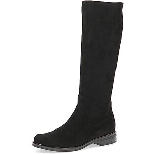 CAPRICE Damen Hohe Stiefel ohne Absatz Kniehoch Vegan, Schwarz (Black Stretch), 38 EU CAPRICE Damen Hohe Stiefel ohne Absatz Kniehoch Vegan, Schwarz (Black Stretch), 38 EU