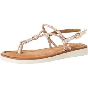 Tamaris Sandalette Damen Flach orange,EU 36 Tamaris Sandalette Damen Flach orange,EU 36