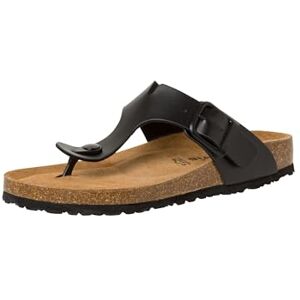 Tamaris Damen Fußbett Pantolette flach, schwarz, 38 EU Tamaris Damen Fußbett Pantolette flach, schwarz, 38 EU