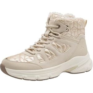 Tamaris Damen Stiefel Leder beige 41 Tamaris Damen Stiefel Leder beige 41