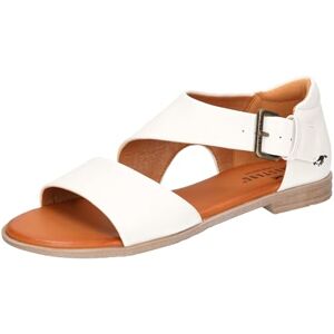 MUSTANG Damen 1388-810 Sandale, Weiß, 41 EU MUSTANG Damen 1388-810 Sandale, Weiß, 41 EU