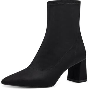 Tamaris Damen Boots mit Absatz Vegan Blockabsatz; BLACK/schwarz; 36 EU Tamaris Damen Boots mit Absatz Vegan Blockabsatz; BLACK/schwarz; 36 EU