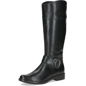 CAPRICE Damen Stiefel aus Leder mit Schnalle, Schwarz (Black Nappa), 40 EU CAPRICE Damen Stiefel aus Leder mit Schnalle, Schwarz (Black Nappa), 40 EU