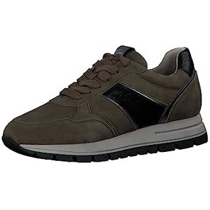 Tamaris Damen Sneaker Low Leder; Olive Combined/grün; 38 EU Tamaris Damen Sneaker Low Leder; Olive Combined/grün; 38 EU