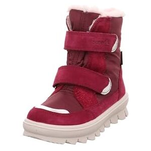 Superfit Mädchen Flavia Warm Gefütterte Gore-tex Schneestiefel, Rot Silber 5000, 34 EU Weit Superfit Mädchen Flavia Warm Gefütterte Gore-tex Schneestiefel, Rot Silber 5000, 34 EU Weit