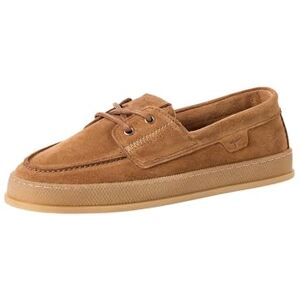 Tamaris Damen Moccassin flach Leder, braun, 42 EU Tamaris Damen Moccassin flach Leder, braun, 42 EU