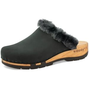 woody Damen Marie Clog, Nero, 41 EU woody Damen Marie Clog, Nero, 41 EU