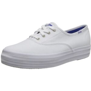 Keds Triple, Damen Sneakers, Weiß (White), 40.5 EU Keds Triple, Damen Sneakers, Weiß (White), 40.5 EU