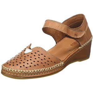 Manitu 910156-21, Damen-Sandale, mittelbraun, 40 EU, mittelbraun, 40 EU Manitu 910156-21, Damen-Sandale, mittelbraun, 40 EU, mittelbraun, 40 EU