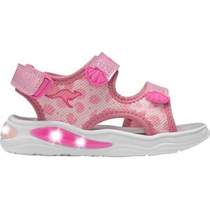 KangaROOS Jungen Unisex Kinder K-SLS Coralia Flache Sandale, Rose/Daisy pink, 27 EU KangaROOS Jungen Unisex Kinder K-SLS Coralia Flache Sandale, Rose/Daisy pink, 27 EU