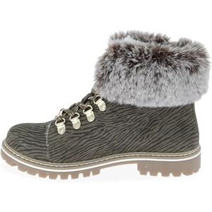 Les Tropéziennes par M. Belarbi dresco Damen Lacen Stadtschuhe, Schneestiefel, Khaki, Zebra, 40 EU Les Tropéziennes par M. Belarbi dresco Damen Lacen Stadtschuhe, Schneestiefel, Khaki, Zebra, 40 EU
