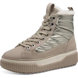 Tamaris Damen Stiefel Leder beige 39 Tamaris Damen Stiefel Leder beige 39
