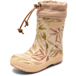 Bisgaard Unisex Kinder Thermo Gummistiefel, Beige Leaves, 34 EU Bisgaard Unisex Kinder Thermo Gummistiefel, Beige Leaves, 34 EU