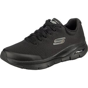 Skechers Herren Arch Fit Sneaker, Black Textile Synthetic Trim, 39 EU Skechers Herren Arch Fit Sneaker, Black Textile Synthetic Trim, 39 EU