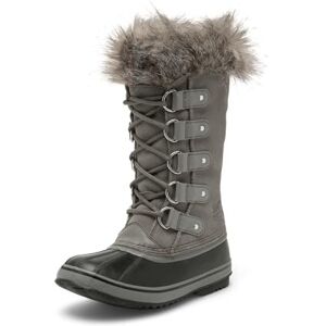 Sorel Damen Joan of Arctic Boot WP wasserdichte Schneestiefel, Quarry, Black, 42 EU Sorel Damen Joan of Arctic Boot WP wasserdichte Schneestiefel, Quarry, Black, 42 EU