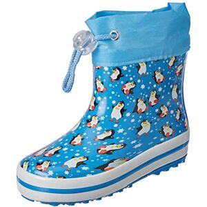 Beck Unisex Kinder pinguïns Gummistiefel, Blau, 21 EU Beck Unisex Kinder pinguïns Gummistiefel, Blau, 21 EU
