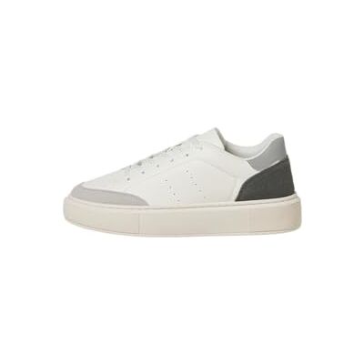 JACK & JONES Herren Jfwaspire Court Pu Sneaker Noos, White, 43 EU JACK & JONES Herren Jfwaspire Court Pu Sneaker Noos, White, 43 EU