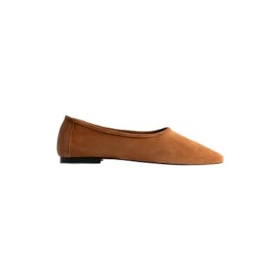 BY FAR Prudence Summer TAN Suede Leather 37 BY FAR Prudence Summer TAN Suede Leather 37