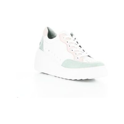 FLY London DERK742FLY, Sneaker Women's Fashion Shoes, Mint/Pale PINK/White, 37 FLY London DERK742FLY, Sneaker Women's Fashion Shoes, Mint/Pale PINK/White, 37