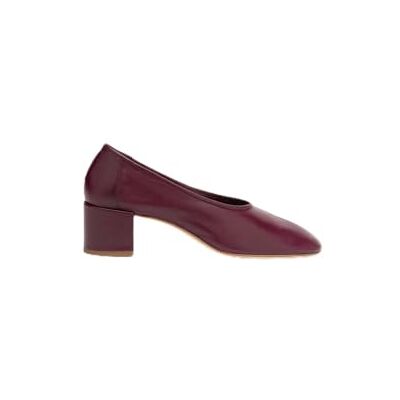 BY FAR Prudence 45 Raisin Creased Leather 36 BY FAR Prudence 45 Raisin Creased Leather 36