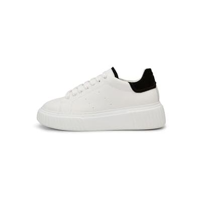 Marc O' Polo Sneaker Model Svea aus softem Rindleder weiß/schwarz, 41 Marc O' Polo Sneaker Model Svea aus softem Rindleder weiß/schwarz, 41