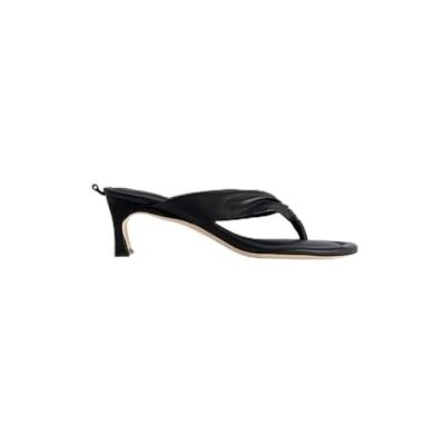 BY FAR DASHA HEEL BLACK NAPPA LEATHER 39 BY FAR DASHA HEEL BLACK NAPPA LEATHER 39