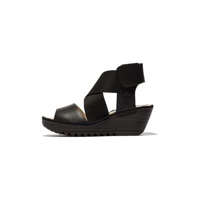 FLY London YUBA385FLY, Sandal Women's Fashion Shoes, BLACK, 36 FLY London YUBA385FLY, Sandal Women's Fashion Shoes, BLACK, 36