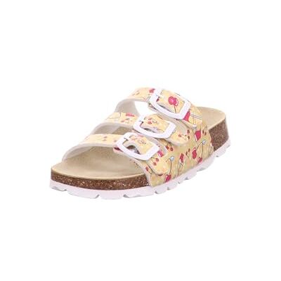 Superfit Mädchen Fussbettpantoffel Hausschuh, Gelb Pink 6020, 40 EU Superfit Mädchen Fussbettpantoffel Hausschuh, Gelb Pink 6020, 40 EU