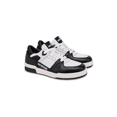 Love Moschino JA15084G1NIKB10B, Damen-Turnschuhe, Weiß/Schwarz, 37 EU, Weiss SCHWARZ, 37 EU Love Moschino JA15084G1NIKB10B, Damen-Turnschuhe, Weiß/Schwarz, 37 EU, Weiss SCHWARZ, 37 EU