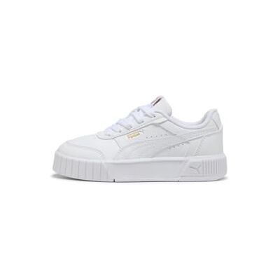 Puma Carina MIA PS Sneaker, White Gold, 21 EU Puma Carina MIA PS Sneaker, White Gold, 21 EU