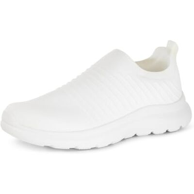 Amazon Herren Leichte Slip-On-Walkingschuhe, Weiß, 42 EU Amazon Herren Leichte Slip-On-Walkingschuhe, Weiß, 42 EU