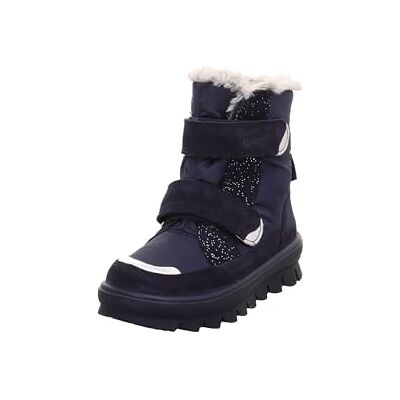 Superfit Mädchen Flavia Warm Gefütterte Gore-tex Schneestiefel, Blau Silber 8000, 25 EU Weit Superfit Mädchen Flavia Warm Gefütterte Gore-tex Schneestiefel, Blau Silber 8000, 25 EU Weit