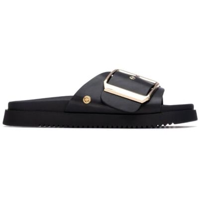 XTI Sandalen Damen Schwarz Bequeme und vielseitige Schuhe Casual Mode Modell 14537901 (Größe 40) XTI Sandalen Damen Schwarz Bequeme und vielseitige Schuhe Casual Mode Modell 14537901 (Größe 40)