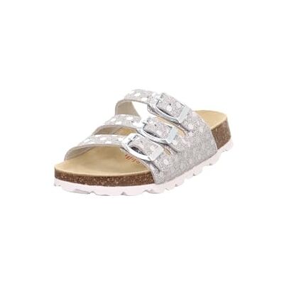 Superfit Mädchen Fussbettpantoffel 1-800113 Hausschuhe, Silber Weiß 9510, 40 EU Superfit Mädchen Fussbettpantoffel 1-800113 Hausschuhe, Silber Weiß 9510, 40 EU