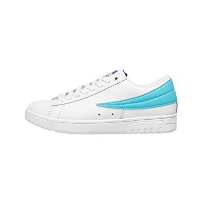 FILA Damen HIGHFLYER L wmn Sneaker, White Blue Radiance, 38 EU FILA Damen HIGHFLYER L wmn Sneaker, White Blue Radiance, 38 EU